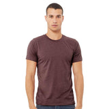 3001CVC BELLA + CANVAS CVC Jersey Tee Heather Maroon