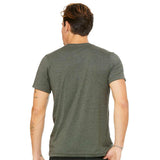 3001CVC BELLA + CANVAS CVC Jersey Tee Heather Military Green