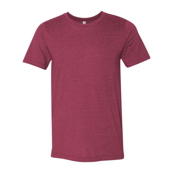 3001CVC BELLA + CANVAS CVC Jersey Tee Heather Raspberry