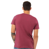 3001CVC BELLA + CANVAS CVC Jersey Tee Heather Raspberry