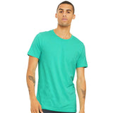 3001CVC BELLA + CANVAS CVC Jersey Tee Heather Sea Green