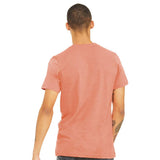 3001CVC BELLA + CANVAS CVC Jersey Tee Heather Sunset