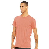 3001CVC BELLA + CANVAS CVC Jersey Tee Heather Sunset