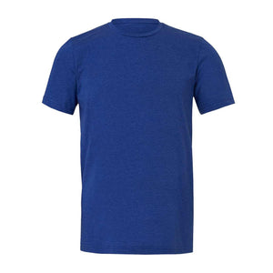 3001CVC BELLA + CANVAS CVC Jersey Tee Heather True Royal