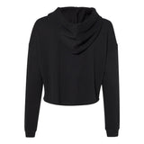 AFX64CRP Independent Trading Co. Women’s Lightweight Crop Hooded Sweatshirt Black