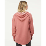 PRM2500 Independent Trading Co. Women’s Lightweight California Wave Wash Hooded Sweatshirt Dusty Rose