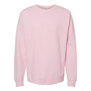 SS3000 Independent Trading Co. Midweight Sweatshirt Light Pink