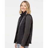 EXP220PFV Independent Trading Co. Women's Puffer Vest Black