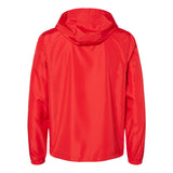 EXP54LWZ Independent Trading Co. Lightweight Windbreaker Full-Zip Jacket Red