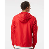 EXP54LWZ Independent Trading Co. Lightweight Windbreaker Full-Zip Jacket Red