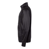 EXP70PTZ Independent Trading Co. Lightweight Poly-Tech Full-Zip Track Jacket Black/ Black