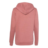 SS650 Independent Trading Co. Juniors’ Heavenly Fleece Lightweight Hooded Sweatshirt Dusty Rose