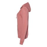 SS650 Independent Trading Co. Juniors’ Heavenly Fleece Lightweight Hooded Sweatshirt Dusty Rose