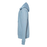 SS650 Independent Trading Co. Juniors’ Heavenly Fleece Lightweight Hooded Sweatshirt Misty Blue