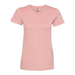 3900 Next Level Women’s Cotton T-Shirt Desert Pink