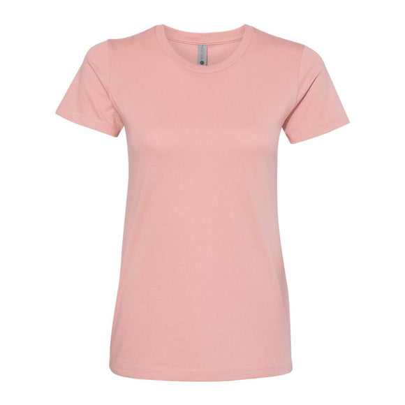 3900 Next Level Women’s Cotton T-Shirt Desert Pink