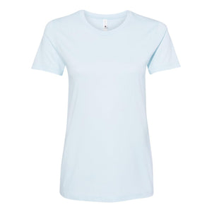 3900 Next Level Women’s Cotton T-Shirt Light Blue