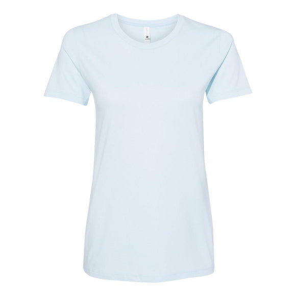 3900 Next Level Women’s Cotton T-Shirt Light Blue