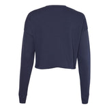 7503 BELLA + CANVAS Women's Crop Crew Fleece Navy