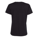 3940 Next Level Women’s Cotton V-Neck T-Shirt Black