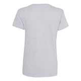 3940 Next Level Women’s Cotton V-Neck T-Shirt Heather Grey