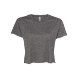 5080 Next Level Women's Festival Crop Top Charcoal