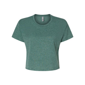 5080 Next Level Women's Festival Crop Top Royal Pine