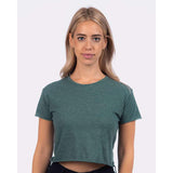 5080 Next Level Women's Festival Crop Top Royal Pine