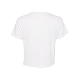 5080 Next Level Women's Festival Crop Top White