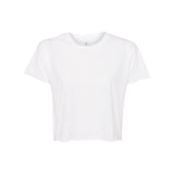 5080 Next Level Women's Festival Crop Top White