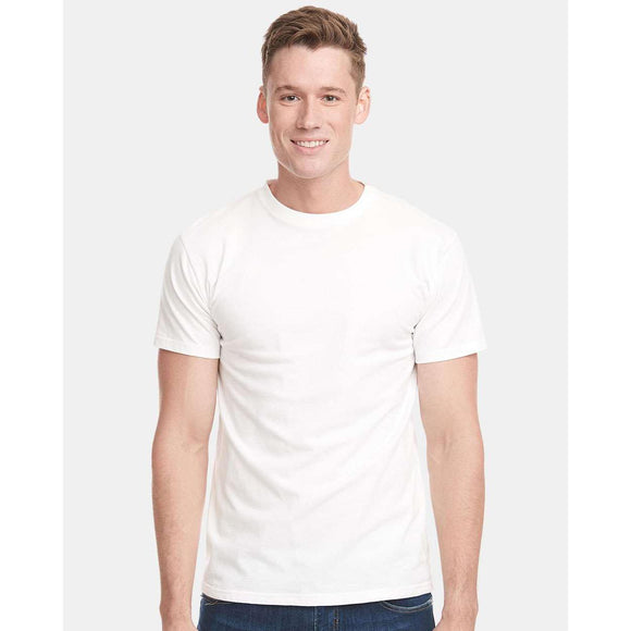 7410S Next Level Power Crew Short Sleeve Tee White