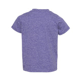 3391 Rabbit Skins Toddler Harborside Mélange T-Shirt Purple Melange