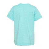 6191 LAT Youth Harborside Mélange T-Shirt Caribbean Melange