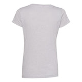 3591 LAT Women's Harborside Mélange V-Neck Tee Grey Melange