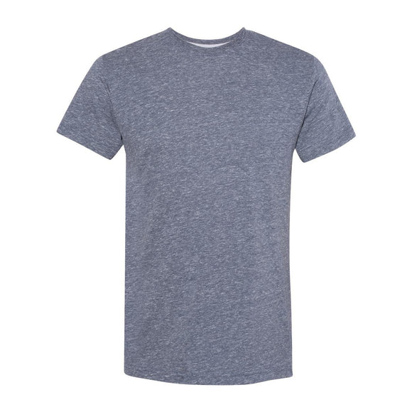 6991 LAT Harborside Mélange T-Shirt Navy Melange