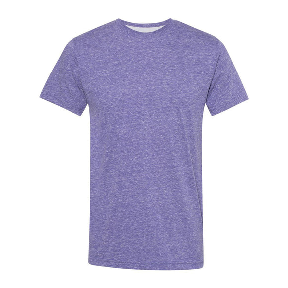 6991 LAT Harborside Mélange T-Shirt Purple Melange