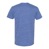 6991 LAT Harborside Mélange T-Shirt Royal Melange