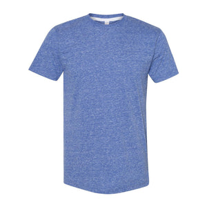 6991 LAT Harborside Mélange T-Shirt Royal Melange