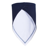 1012 Rabbit Skins Premium Jersey Bandana Bib Navy/ White