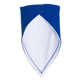 1012 Rabbit Skins Premium Jersey Bandana Bib Royal/ White