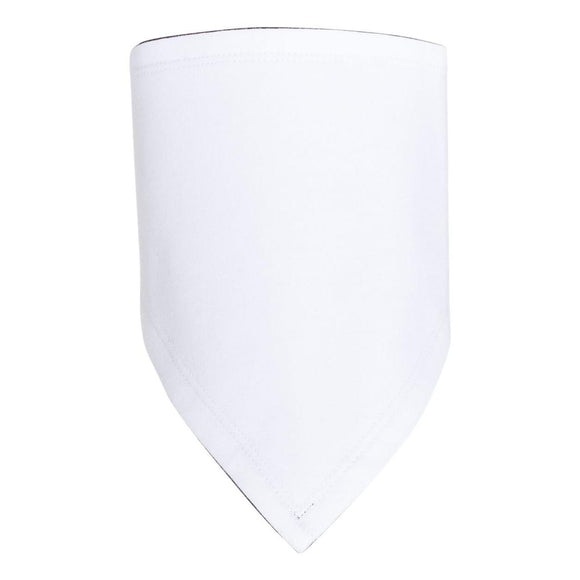 1012 Rabbit Skins Premium Jersey Bandana Bib White/ Black