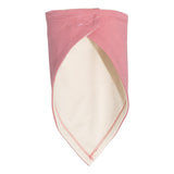 1012 Rabbit Skins Premium Jersey Bandana Bib Mauvelous/ Natural