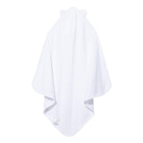 1013 Rabbit Skins Terry Cloth Hooded Towel with Ears White