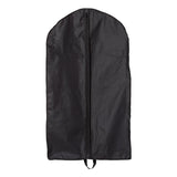 9007 Liberty Bags Gusseted Garment Bag Black