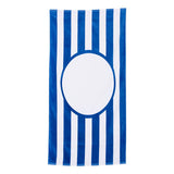 C3060ST Carmel Towel Company Striped Beach Towel Royal