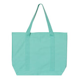 8879 Liberty Bags Pigment Dyed Premium XL Boater Tote Sea Glass Green