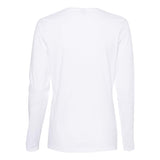 S04LS Hanes Perfect-T Women’s Long Sleeve Scoopneck T-Shirt White