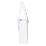 Q1000 Q-Tees 12L Gussetted Shopping Bag White