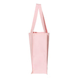 Q125400 Q-Tees 27L Jumbo Shopping Bag Light Pink