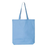 QTBG Q-Tees 12L Economical Tote Carolina Blue